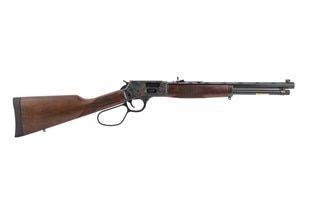 Henry Big Boy Steel Lever Action rifle with color case hardened finish
